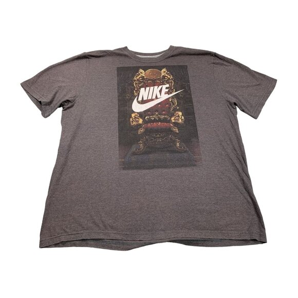 Nike Other - Lil Wayne Nike Shirt Mens XXL Gray Throne Graphic Tee King Chair Streetwear 2XL